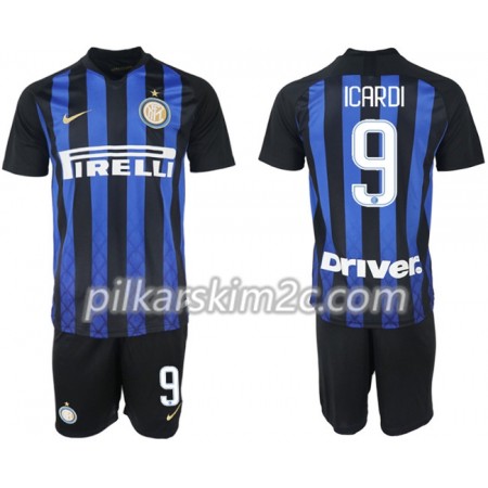 Koszulka Inter Mediolan ICARDI 9 Dziecięca Główna 2018-2019 - Koszulki Piłkarskie